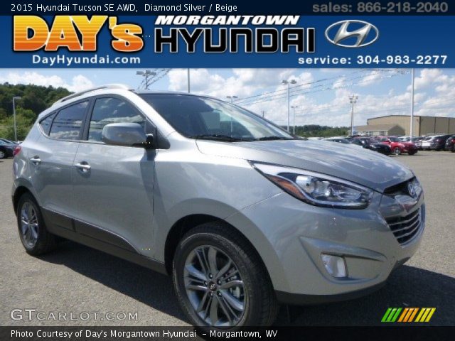 2015 Hyundai Tucson SE AWD in Diamond Silver