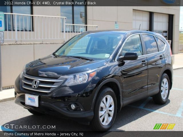2012 Honda CR-V EX 4WD in Crystal Black Pearl