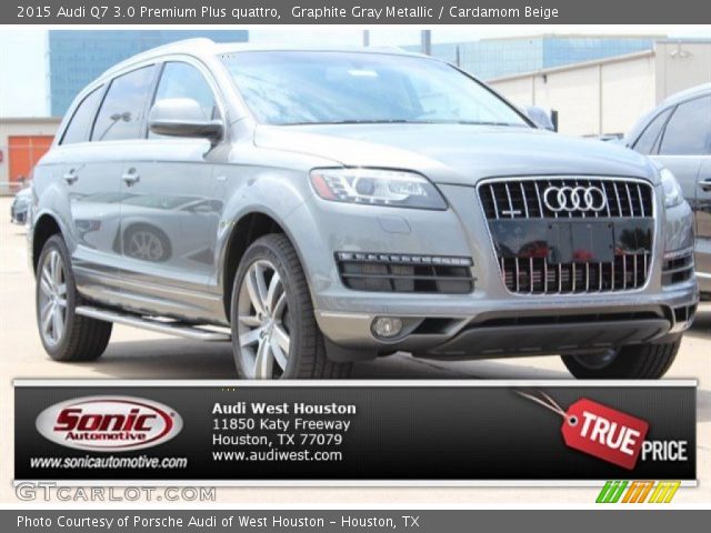 2015 Audi Q7 3.0 Premium Plus quattro in Graphite Gray Metallic