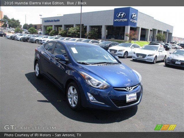 2016 Hyundai Elantra Value Edition in Blue