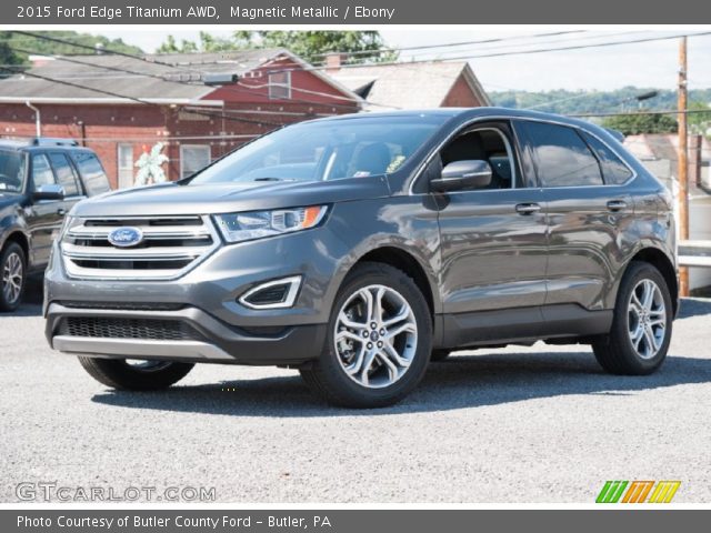 2015 Ford Edge Titanium AWD in Magnetic Metallic