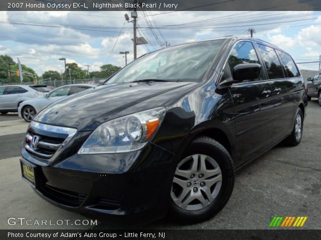 2007 Honda Odyssey EX-L in Nighthawk Black Pearl
