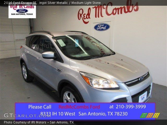 2016 Ford Escape SE in Ingot Silver Metallic