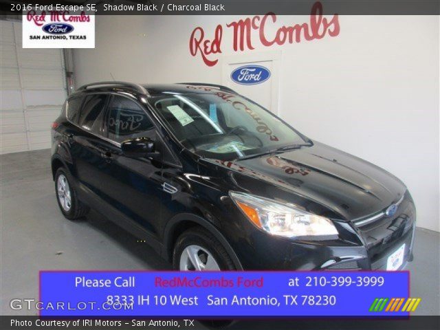 2016 Ford Escape SE in Shadow Black