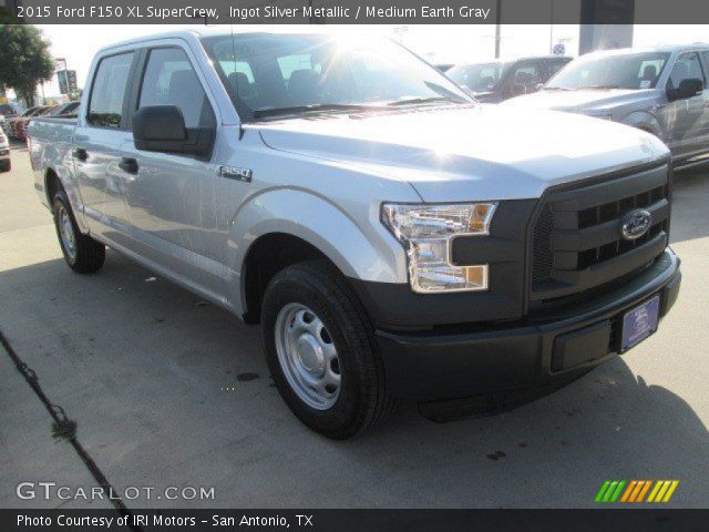 2015 Ford F150 XL SuperCrew in Ingot Silver Metallic