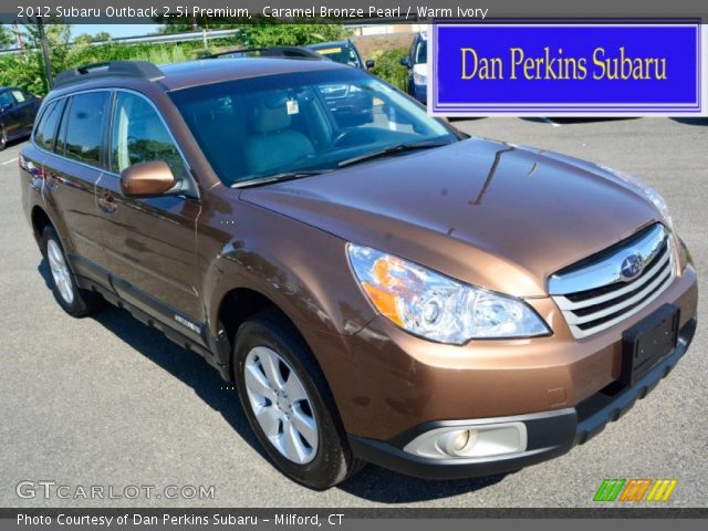 2012 Subaru Outback 2.5i Premium in Caramel Bronze Pearl