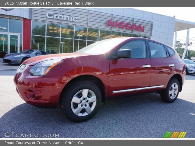 2015 Nissan Rogue Select S in Cayenne Red