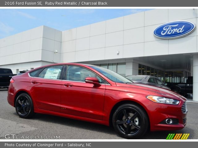 2016 Ford Fusion SE in Ruby Red Metallic