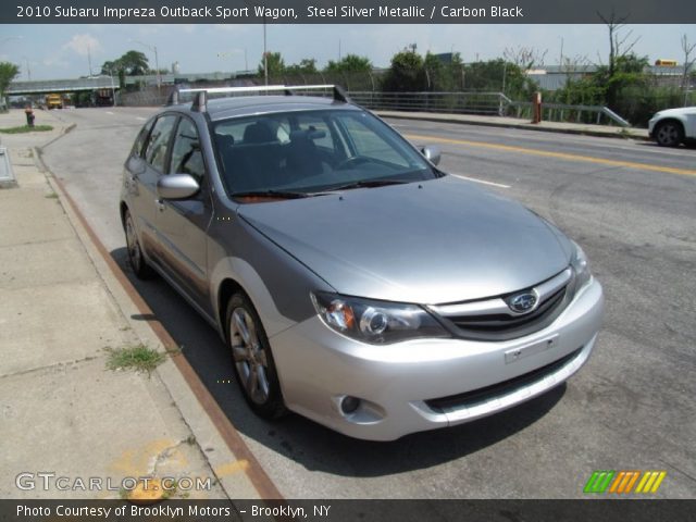 2010 Subaru Impreza Outback Sport Wagon in Steel Silver Metallic