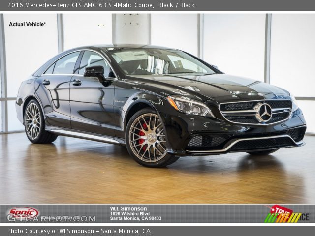 2016 Mercedes-Benz CLS AMG 63 S 4Matic Coupe in Black