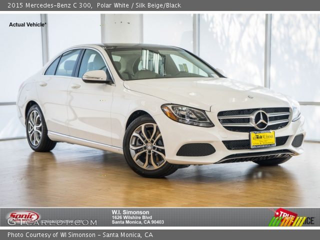 2015 Mercedes-Benz C 300 in Polar White