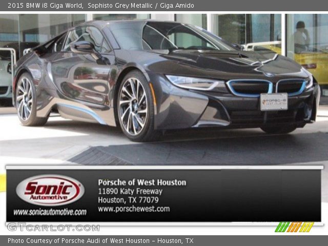 2015 BMW i8 Giga World in Sophisto Grey Metallic