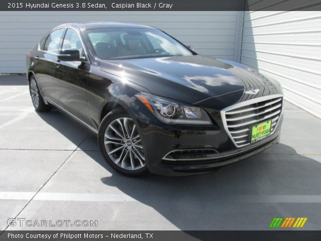 2015 Hyundai Genesis 3.8 Sedan in Caspian Black