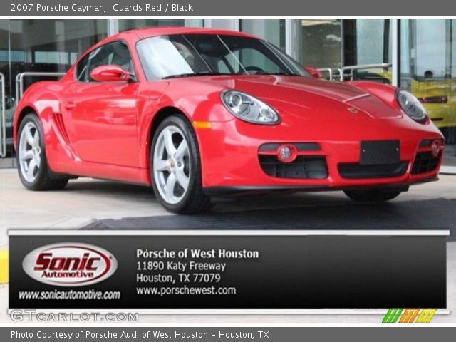 2007 Porsche Cayman  in Guards Red
