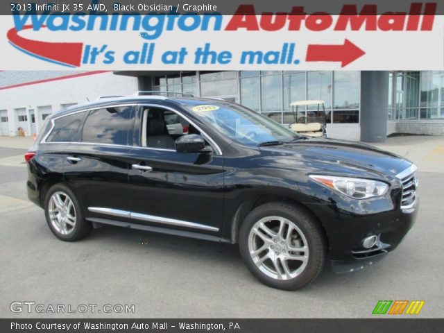 2013 Infiniti JX 35 AWD in Black Obsidian