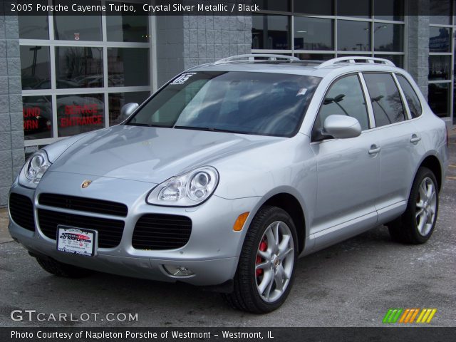 2005 Porsche Cayenne Turbo in Crystal Silver Metallic