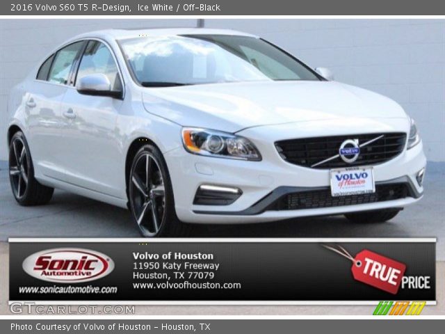 2016 Volvo S60 T5 R-Design in Ice White