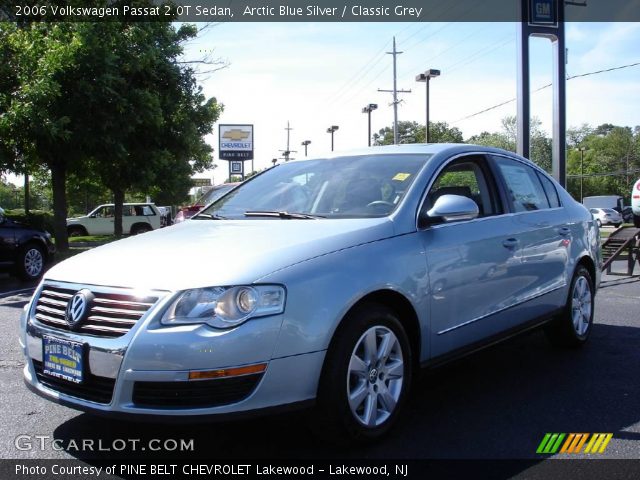 2006 Volkswagen Passat 2.0T Sedan in Arctic Blue Silver