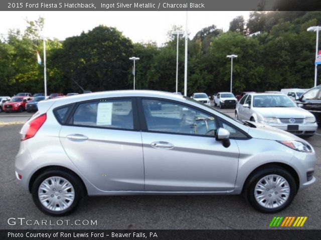 2015 Ford Fiesta S Hatchback in Ingot Silver Metallic