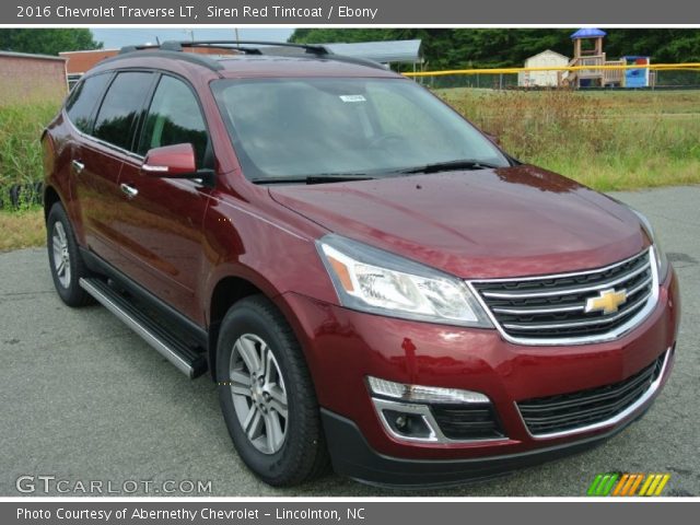 2016 Chevrolet Traverse LT in Siren Red Tintcoat