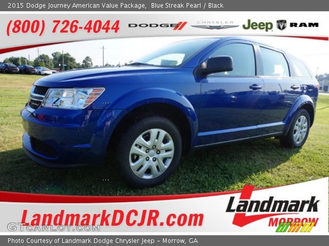 2015 Dodge Journey American Value Package in Blue Streak Pearl