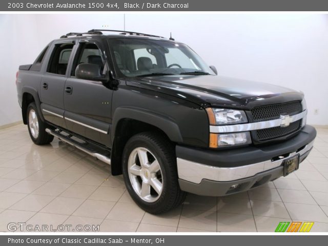 2003 Chevrolet Avalanche 1500 4x4 in Black