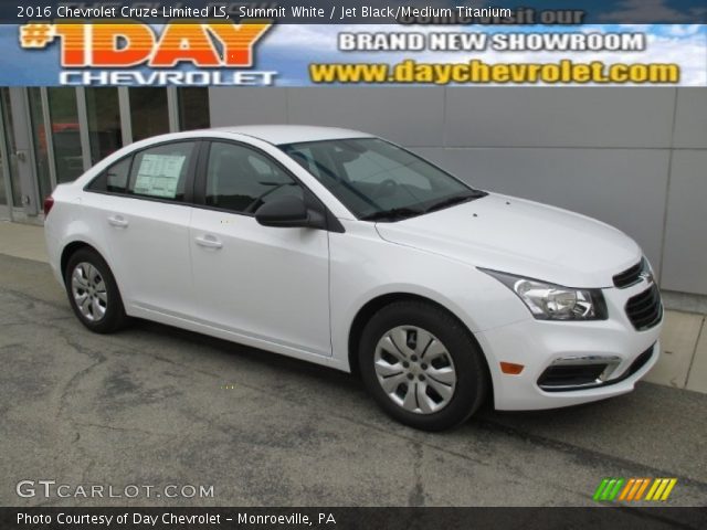 2016 Chevrolet Cruze Limited LS in Summit White
