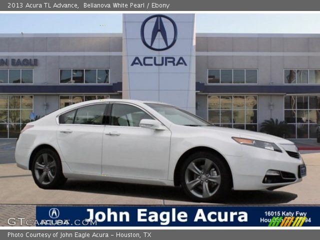 2013 Acura TL Advance in Bellanova White Pearl