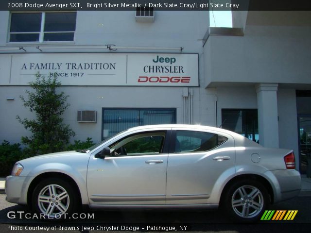 2008 Dodge Avenger SXT in Bright Silver Metallic