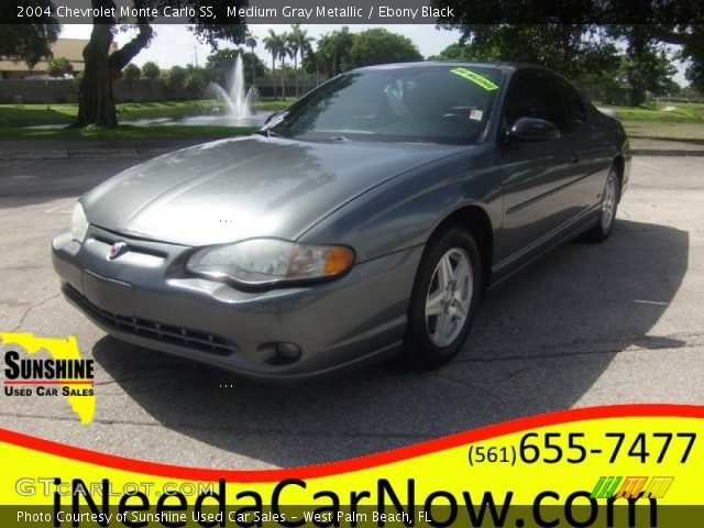 2004 Chevrolet Monte Carlo SS in Medium Gray Metallic