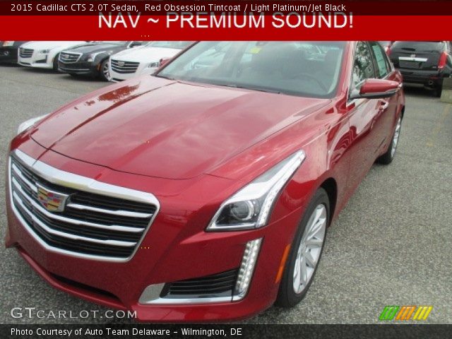 2015 Cadillac CTS 2.0T Sedan in Red Obsession Tintcoat