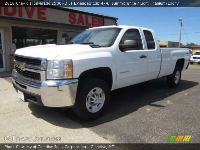 2010 Chevrolet Silverado 2500HD LT Extended Cab 4x4 in Summit White