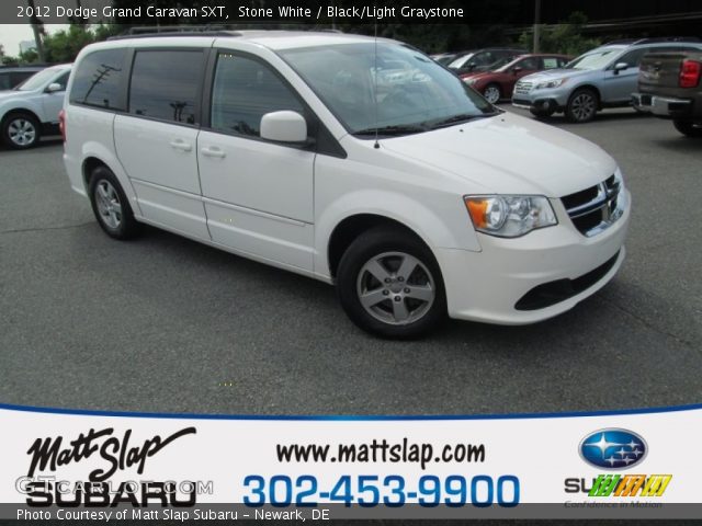 2012 Dodge Grand Caravan SXT in Stone White