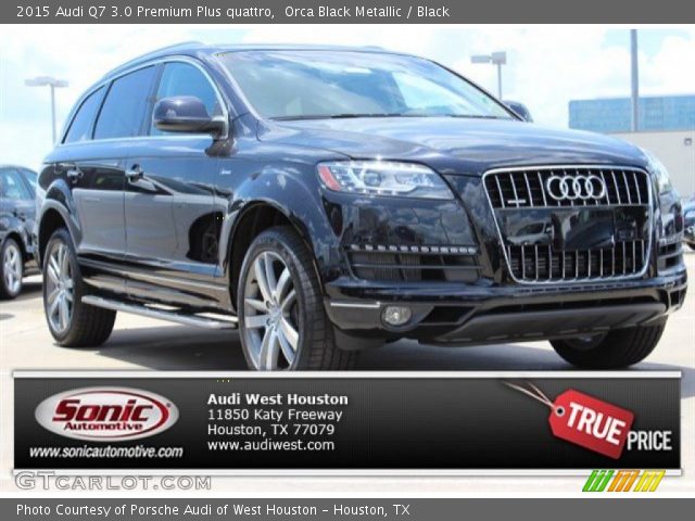 2015 Audi Q7 3.0 Premium Plus quattro in Orca Black Metallic