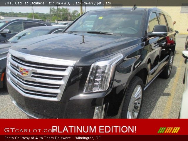 2015 Cadillac Escalade Platinum 4WD in Black Raven