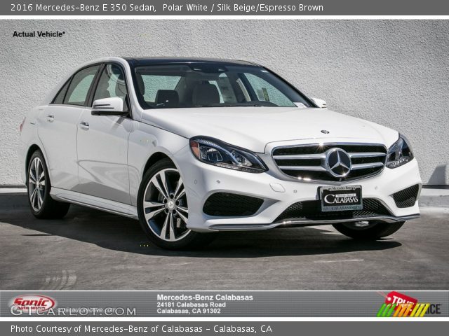 2016 Mercedes-Benz E 350 Sedan in Polar White