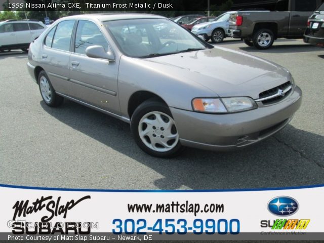 1999 Nissan Altima GXE in Titanium Frost Metallic