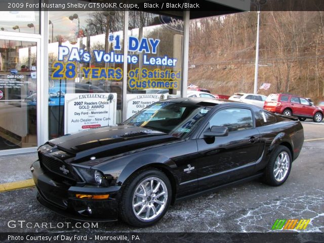 2009 Ford Mustang Shelby GT500KR Coupe in Black