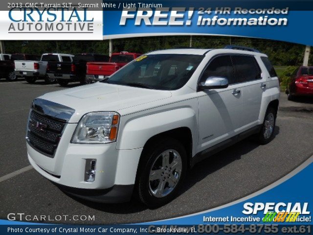 2013 GMC Terrain SLT in Summit White