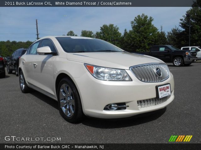 2011 Buick LaCrosse CXL in White Diamond Tricoat