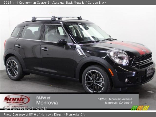 2015 Mini Countryman Cooper S in Absolute Black Metallic