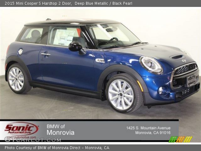 2015 Mini Cooper S Hardtop 2 Door in Deep Blue Metallic