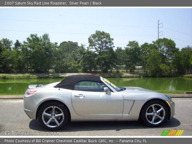 2007 Saturn Sky Red Line Roadster in Silver Pearl