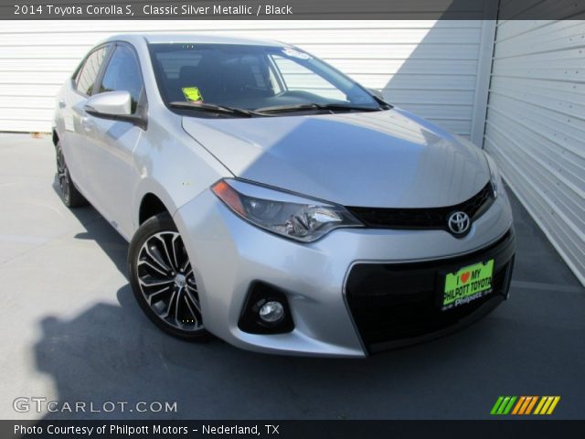 2014 Toyota Corolla S in Classic Silver Metallic