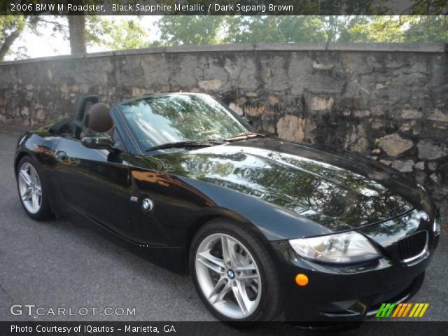 2006 BMW M Roadster in Black Sapphire Metallic