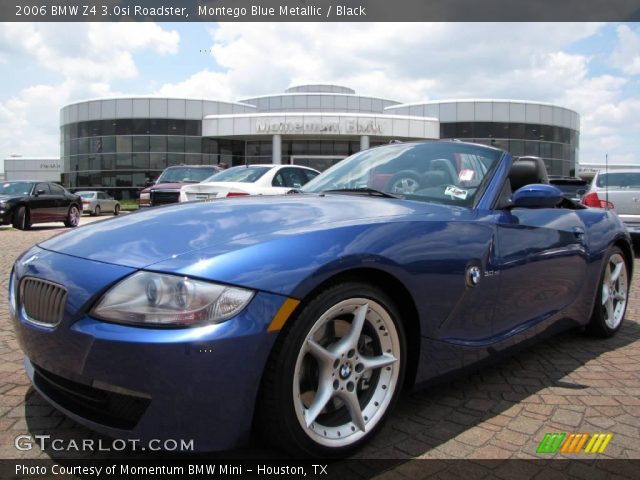 2006 BMW Z4 3.0si Roadster in Montego Blue Metallic