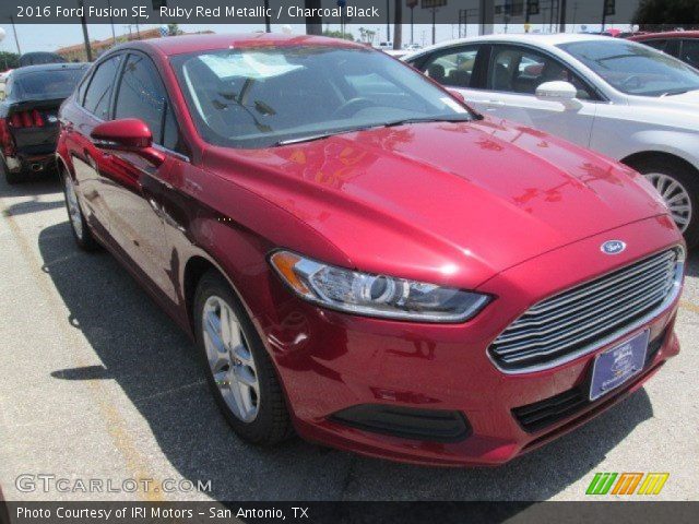 2016 Ford Fusion SE in Ruby Red Metallic