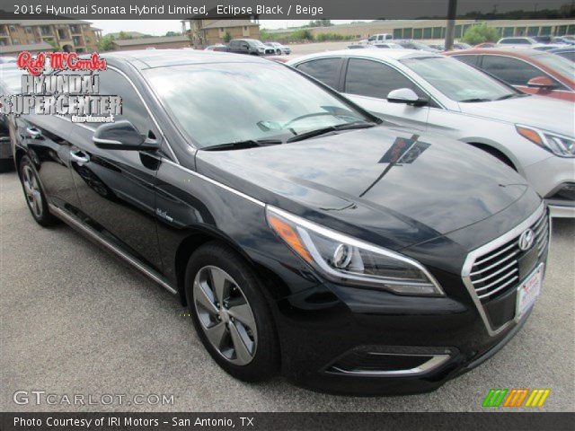 2016 Hyundai Sonata Hybrid Limited in Eclipse Black