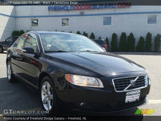 2008 Volvo S80 T6 AWD in Black