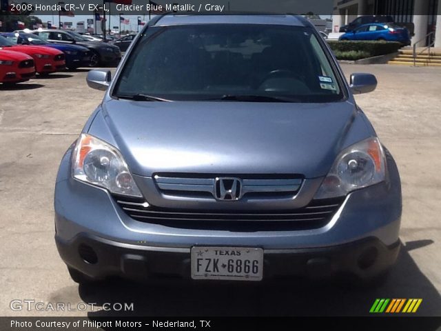 2008 Honda CR-V EX-L in Glacier Blue Metallic
